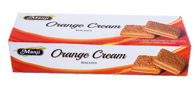 Manji Orange Creams 160g